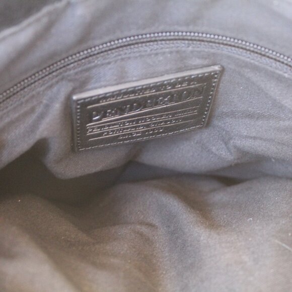 Pendleton 100% Wool / Leather Buffalo Plaid Tote Bag Shoulder Purse - Picture 13 of 15